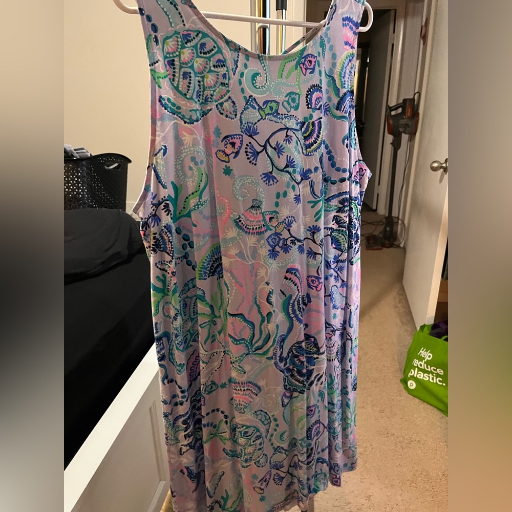 Lilly Pulitzer Pastel Paisley Kristen swing dress